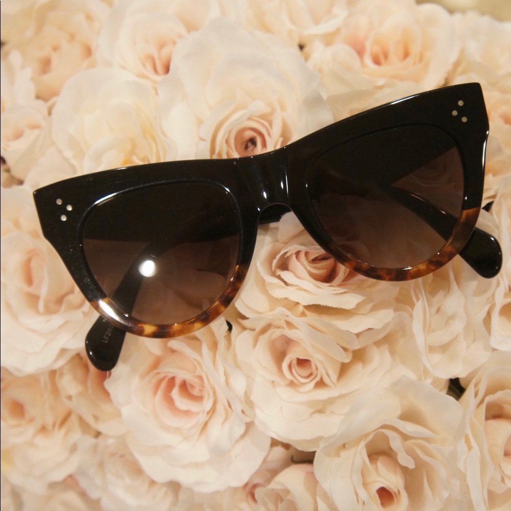 CELINE WOMEN'S CAT EYE SUNGLASSES